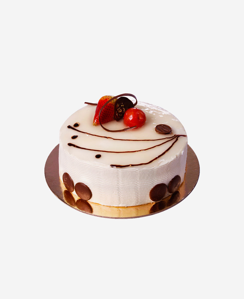 Baked lemon cheesecake